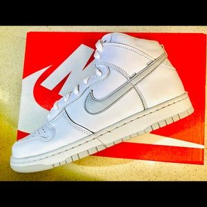 Nike Dunk High Platinum